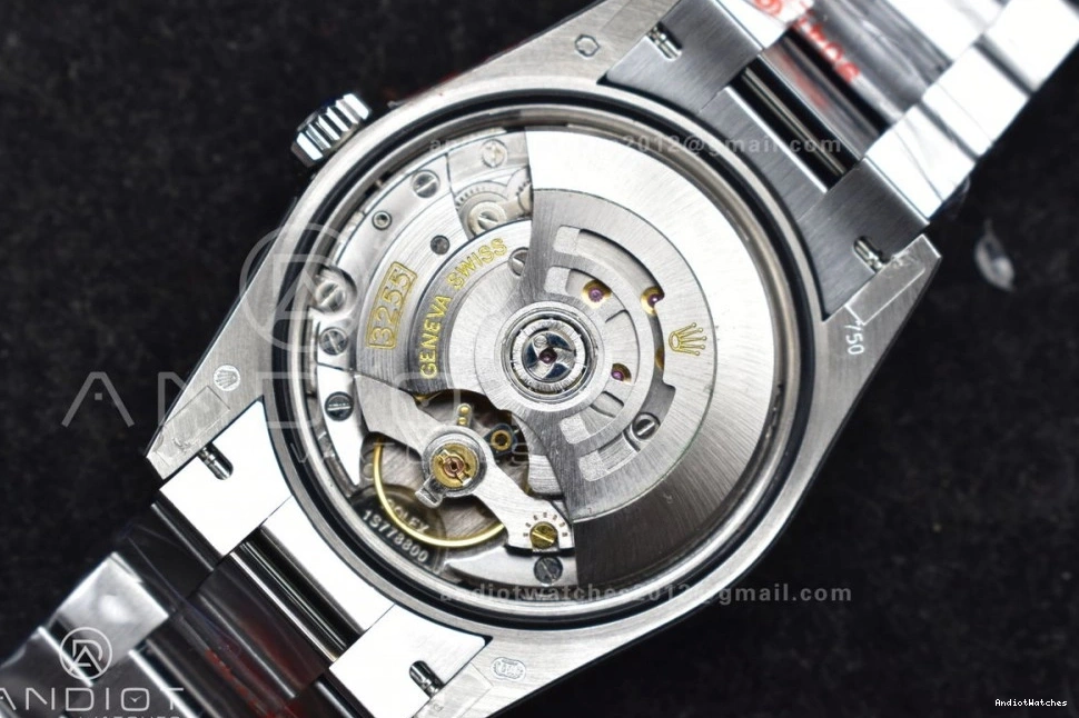 vr3255 DayDate Edition Efficient Weight) 36 on Roman Bracelet Steel V5 Grey Dial (Gain President 684 Best SS QF 904L 1120